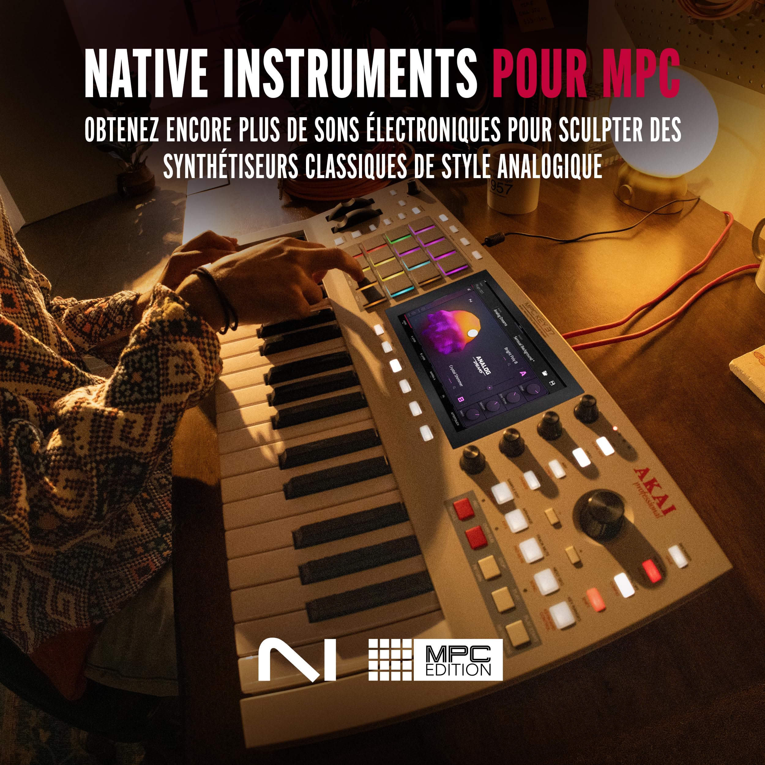 Akai Professional MPC Key 37 G2 Clavier de Production Standalone Next-Gen