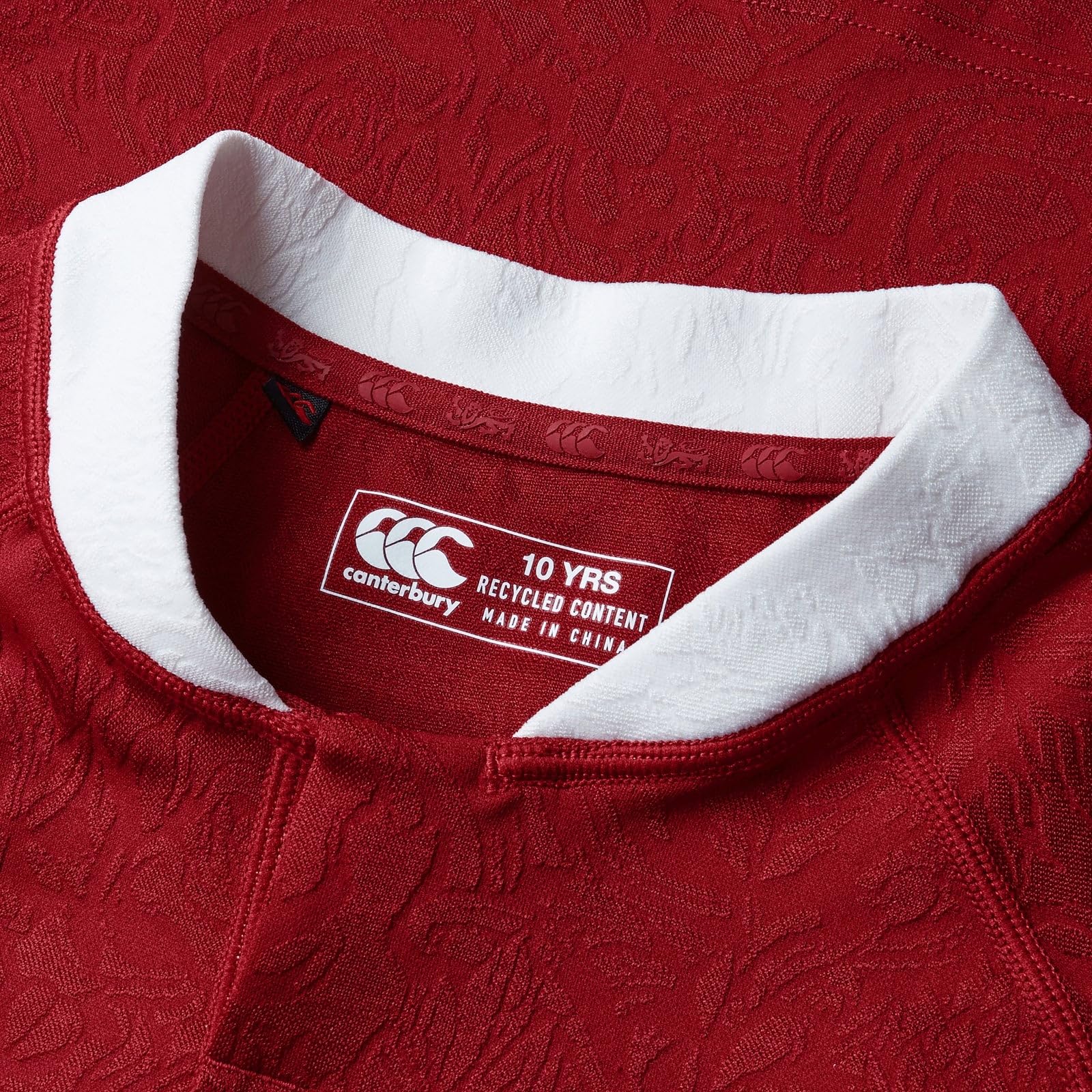 Canterbury Junior Unisex British & Irish Lions Replica Rugby Jersey | Soft Feel | Official British & Irish Lions Licensed Product Technical Rugby Jersey (Pack of 1)