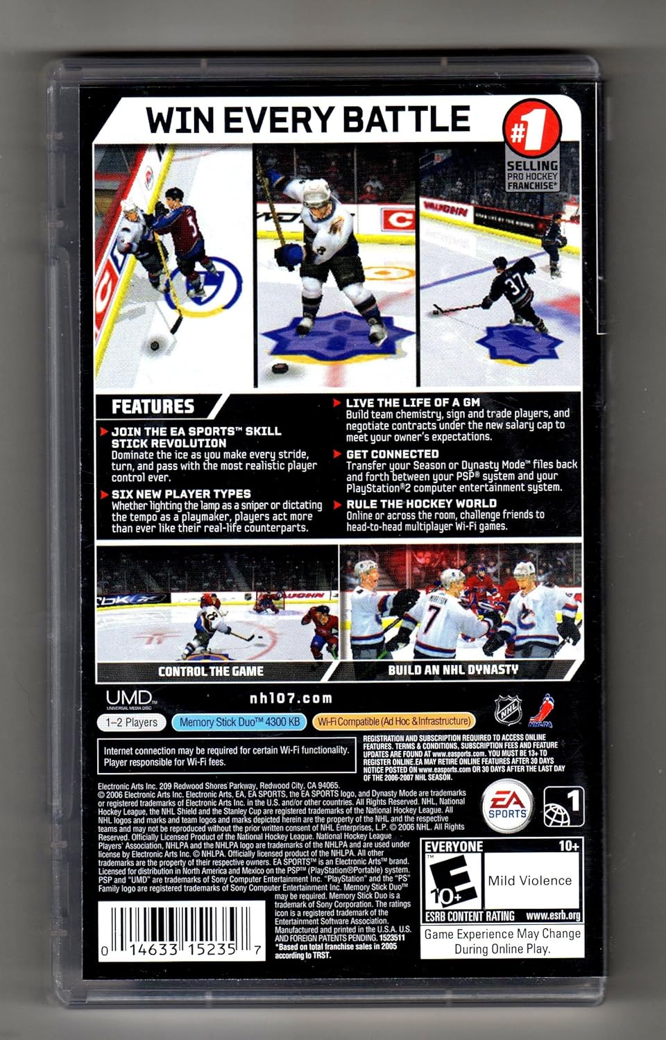 NHL 07 - Sony PSP