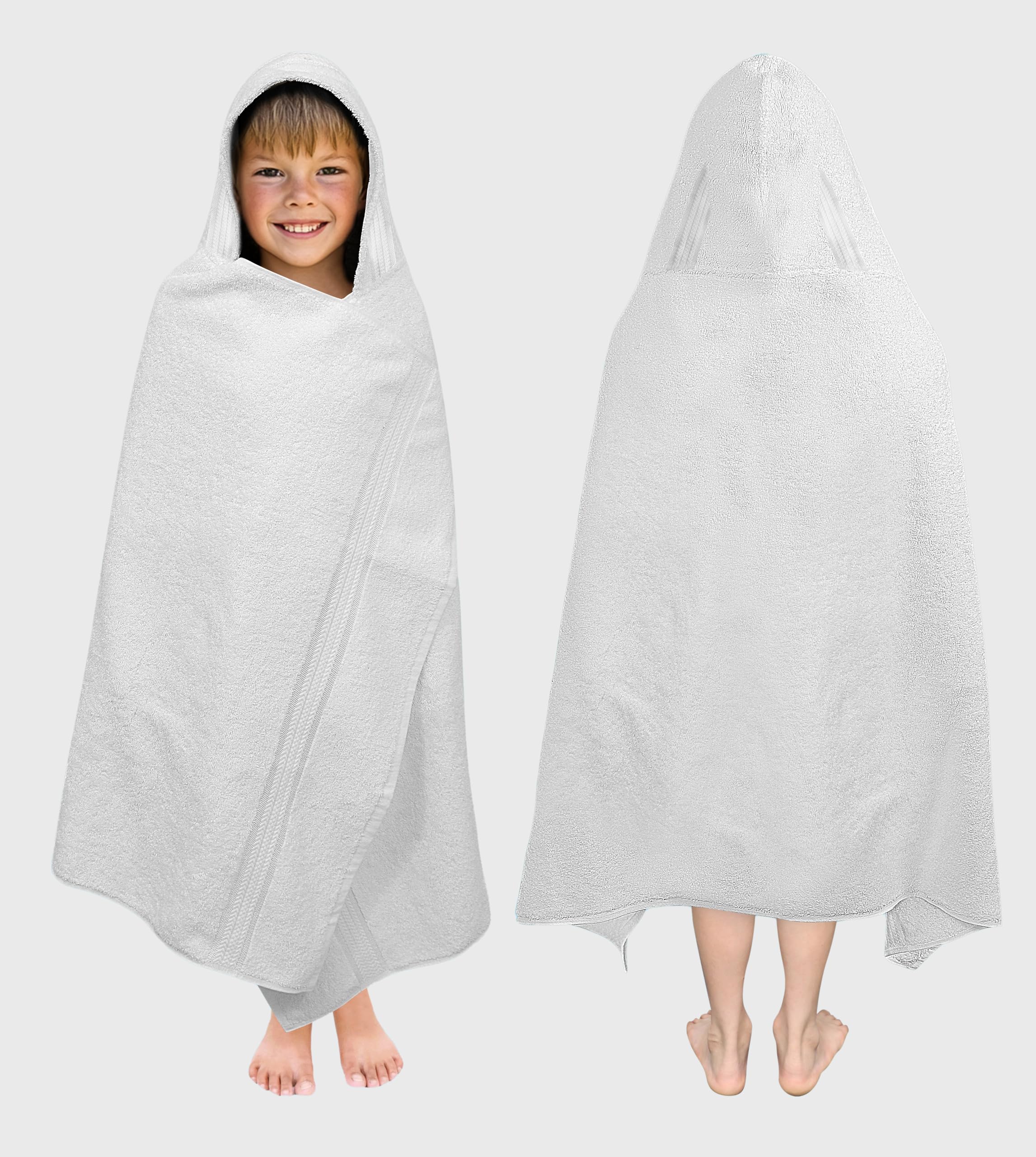 ORIGINAL KIDS Hooded Bath Towel Wrap - Ultra Soft 100% Cotton Kids Towel