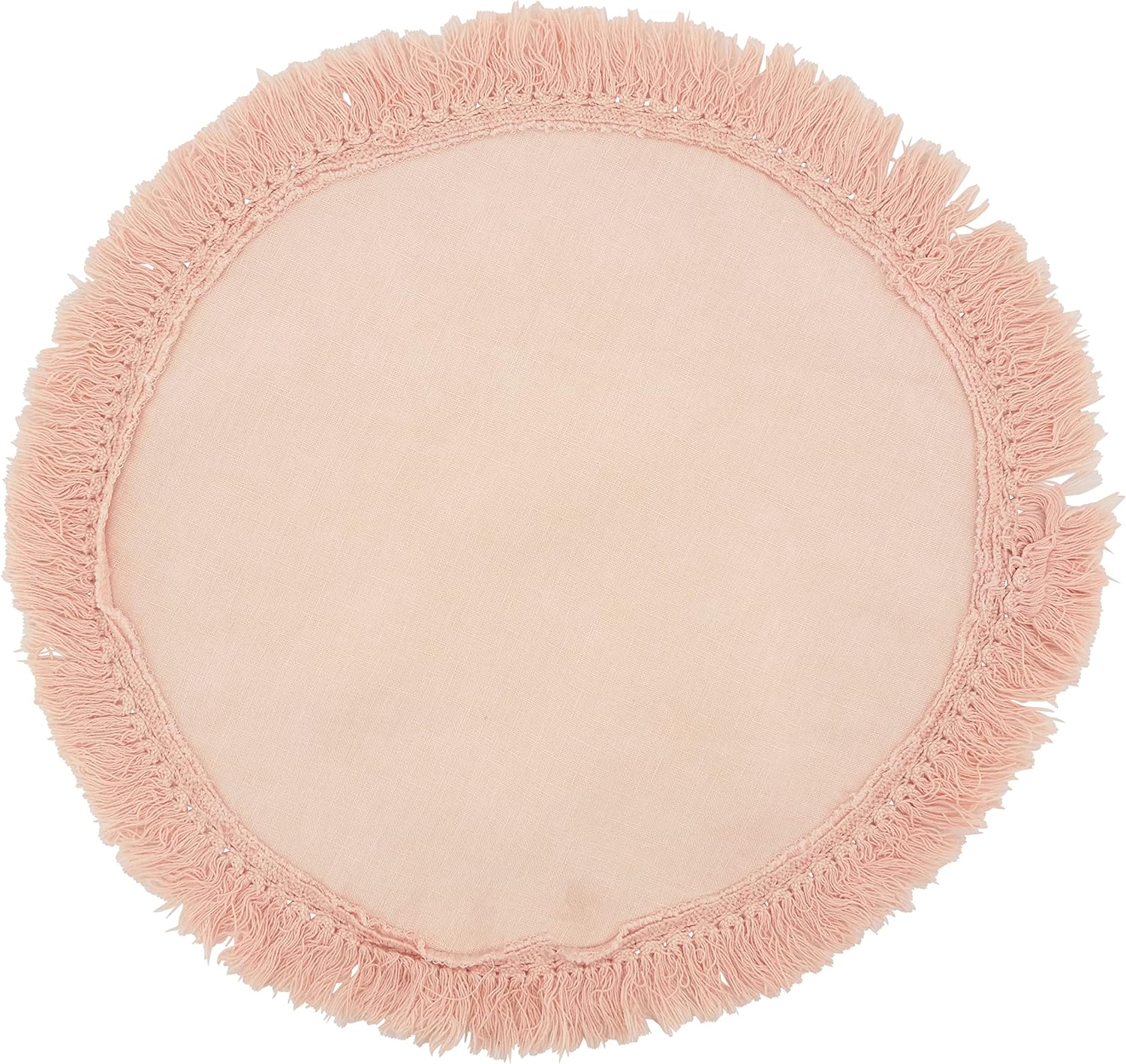 Stonewashed Fringe Placemats (Set of 4)