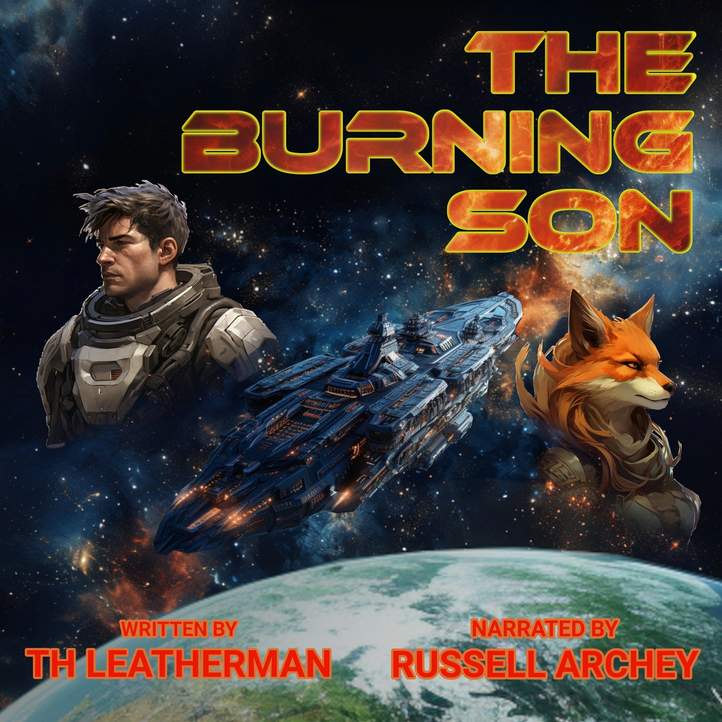 Cover art for The Burning Son