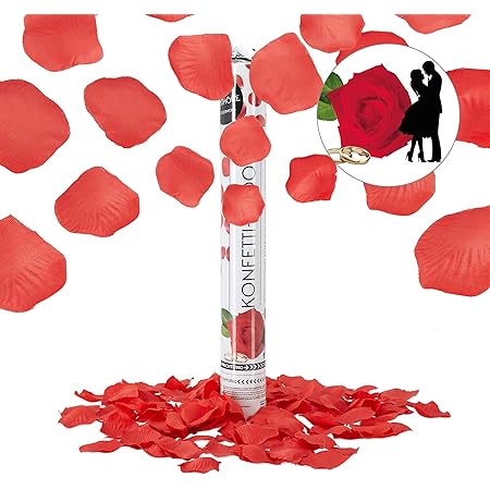 Cannone Spara-Coriandoli Relaxdays Con Quadrifogli - Per Feste, Capodanno E Lauree, Gittata 6-8m - Foto 9