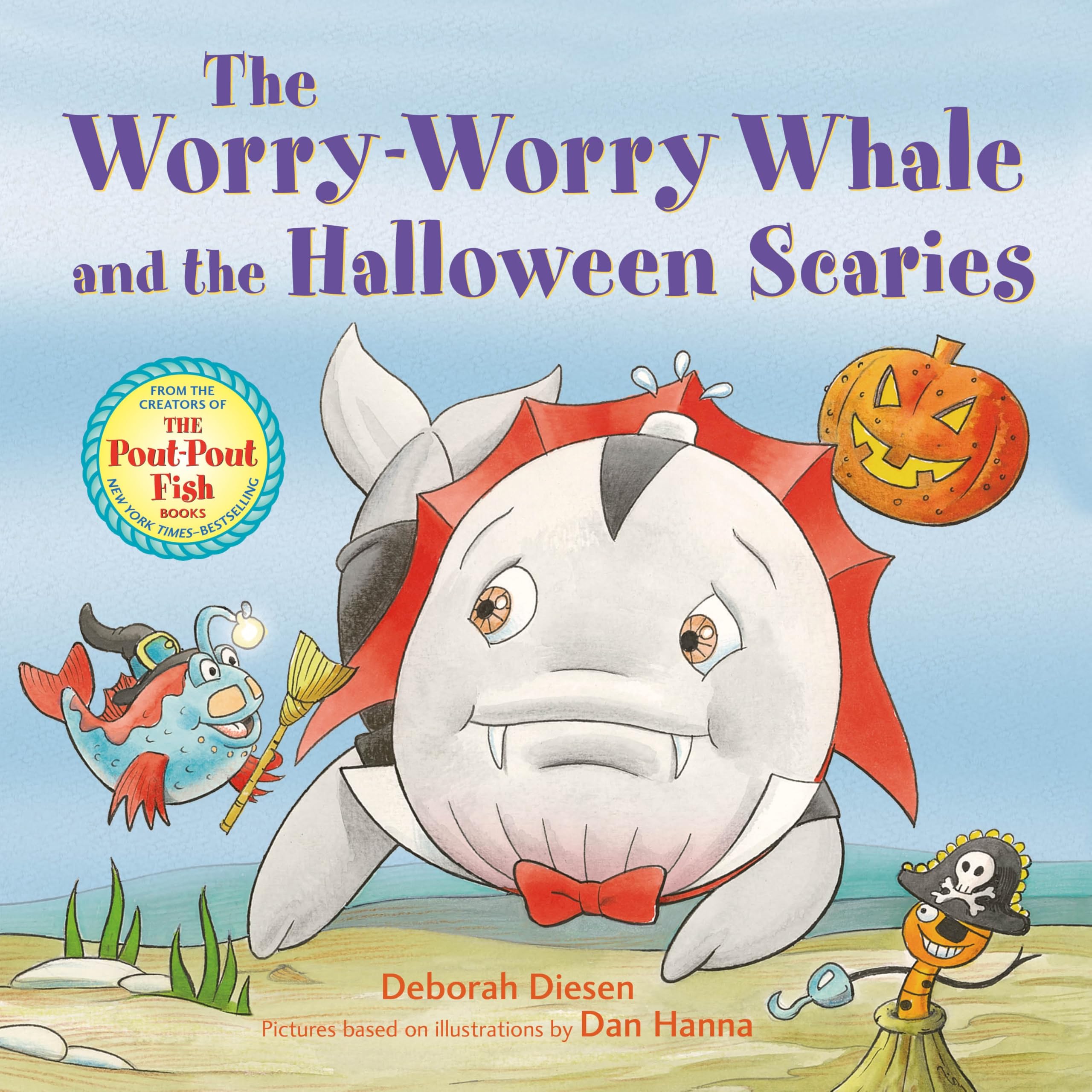 The Worry-Worry Whale and the Halloween Scaries (Worry-Worry Whale Adventure)