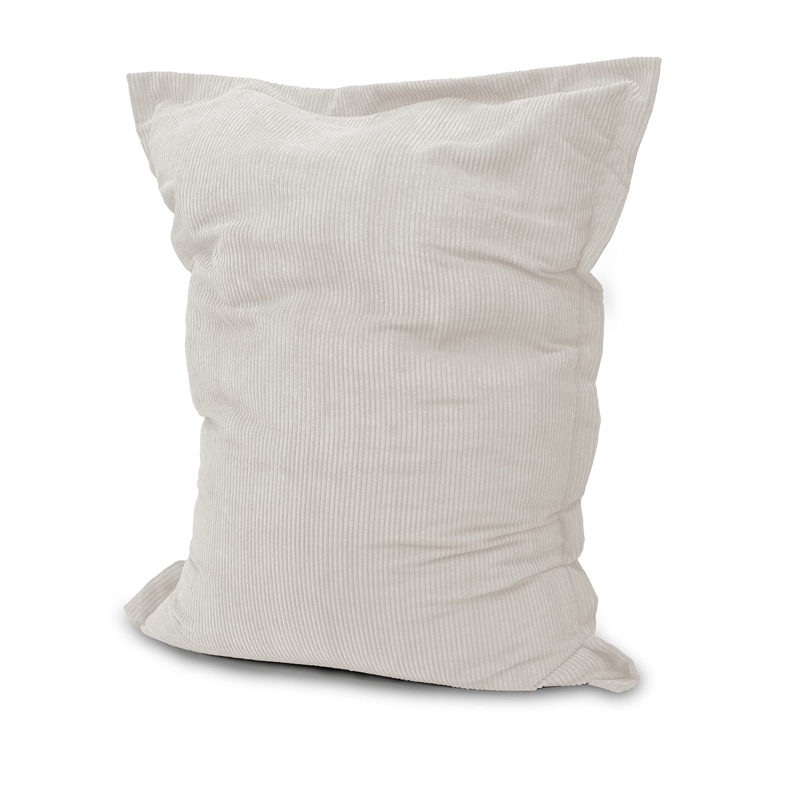 Lounge Pug - Zitzak XXL - Vloerkussen Poef - Fluweel Roze– Big Bertha