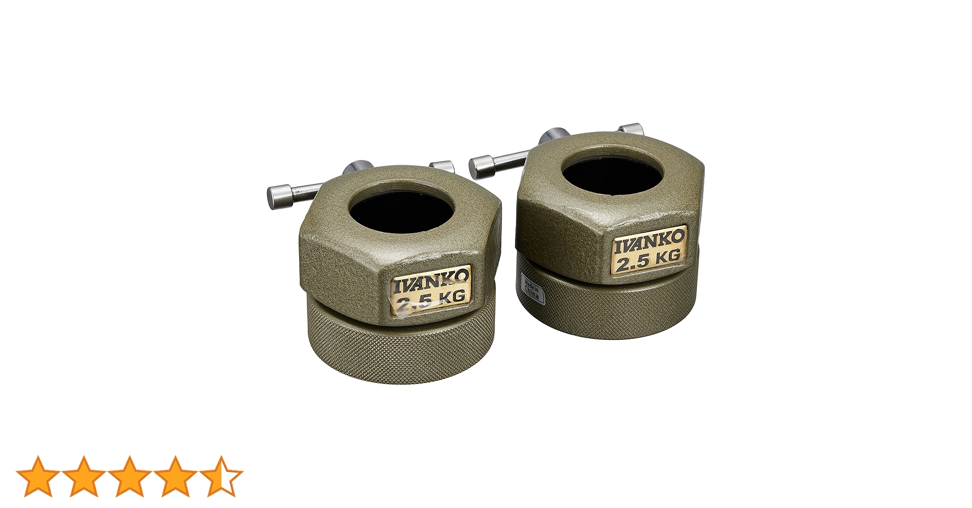 IVANKO(イヴァンコ)CO-2.5オリンピック競技用カラー2.5kg(ペア) Amazon.co.jp: IVANKO(イヴァンコ)競技用カラー CO-2.5 : スポーツ