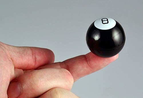 Miniatura 3 de Worlds Smallest Magic 8 Ball - Versión en miniatura del clásico adivino juguete. Totalmente jugable y preciso al original - Incluye 10 respuestas
