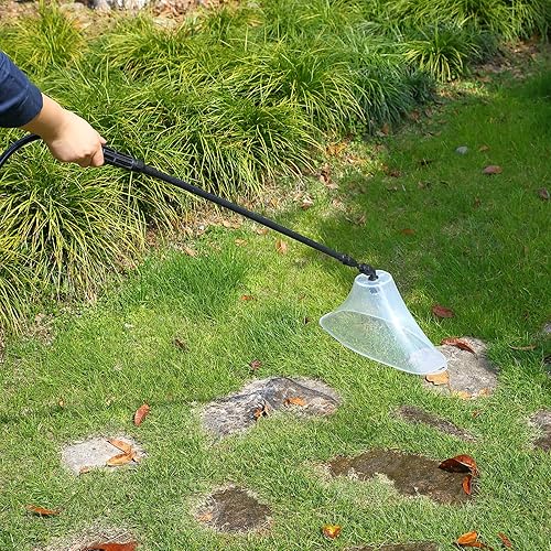 Miniatura 10 de Protector de deriva con boquilla pulverizadora plana, evita la deriva de gotas finas, para uso con pulverizador de mochila (protector de deriva