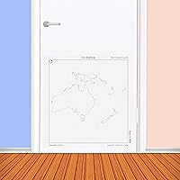 Vista 16 de Smarty Dots Graphing - Rejilla de borrado en seco de 2 pulgadas sin dejar rastro, flexible, sin dejar rastro, sin pegamento, ópticamente