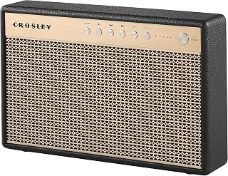 Crosley CR3112A-BK Montero Portable Bluetooth Speaker, Black