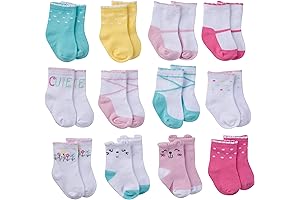 Unisex Baby Bootie Socks (0-3 Months)
