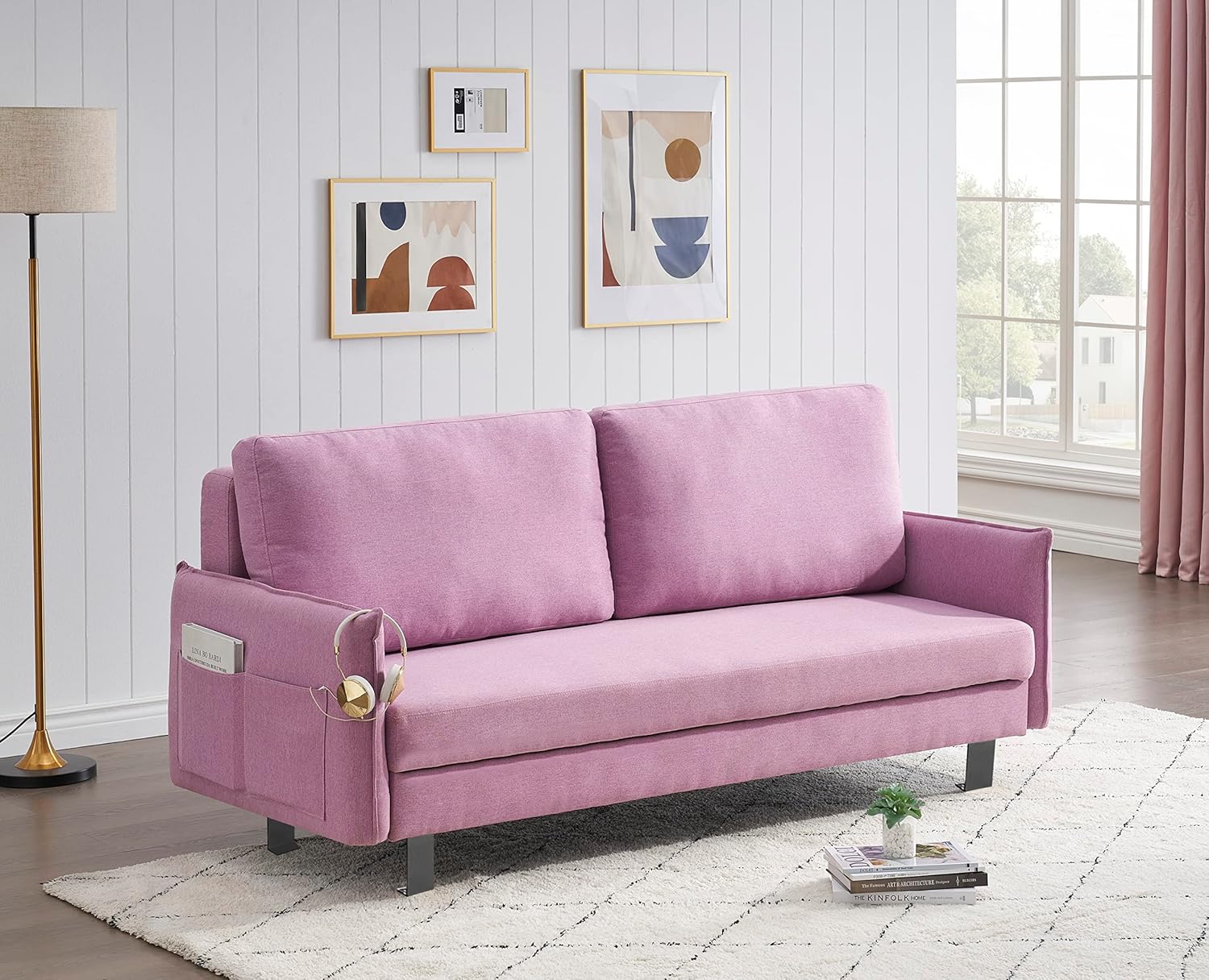 LOVMOR Home Interior Modern, Multifunctional Folding Living