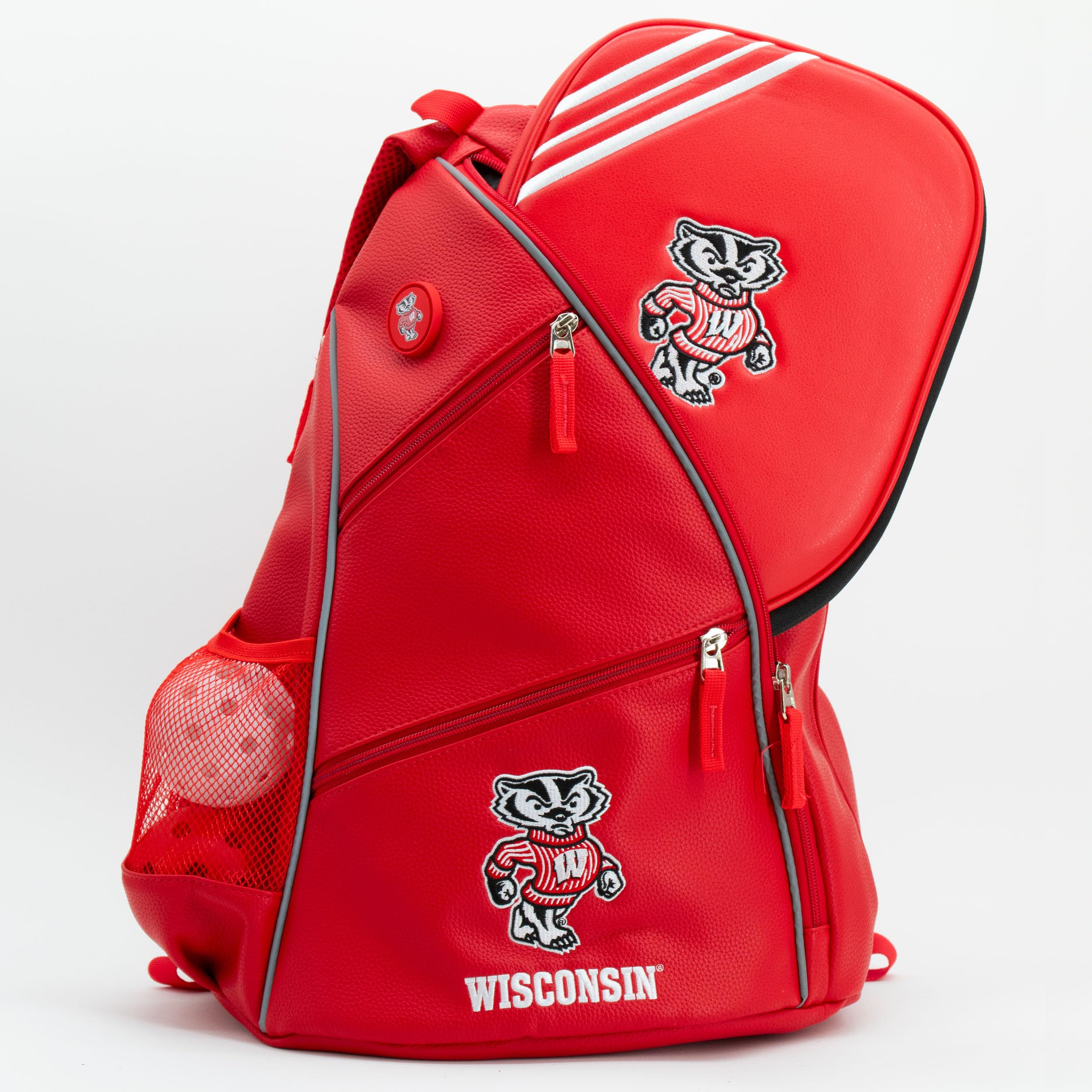 Team Golf Mochila de piel sintética, varios colores del equipo, grande