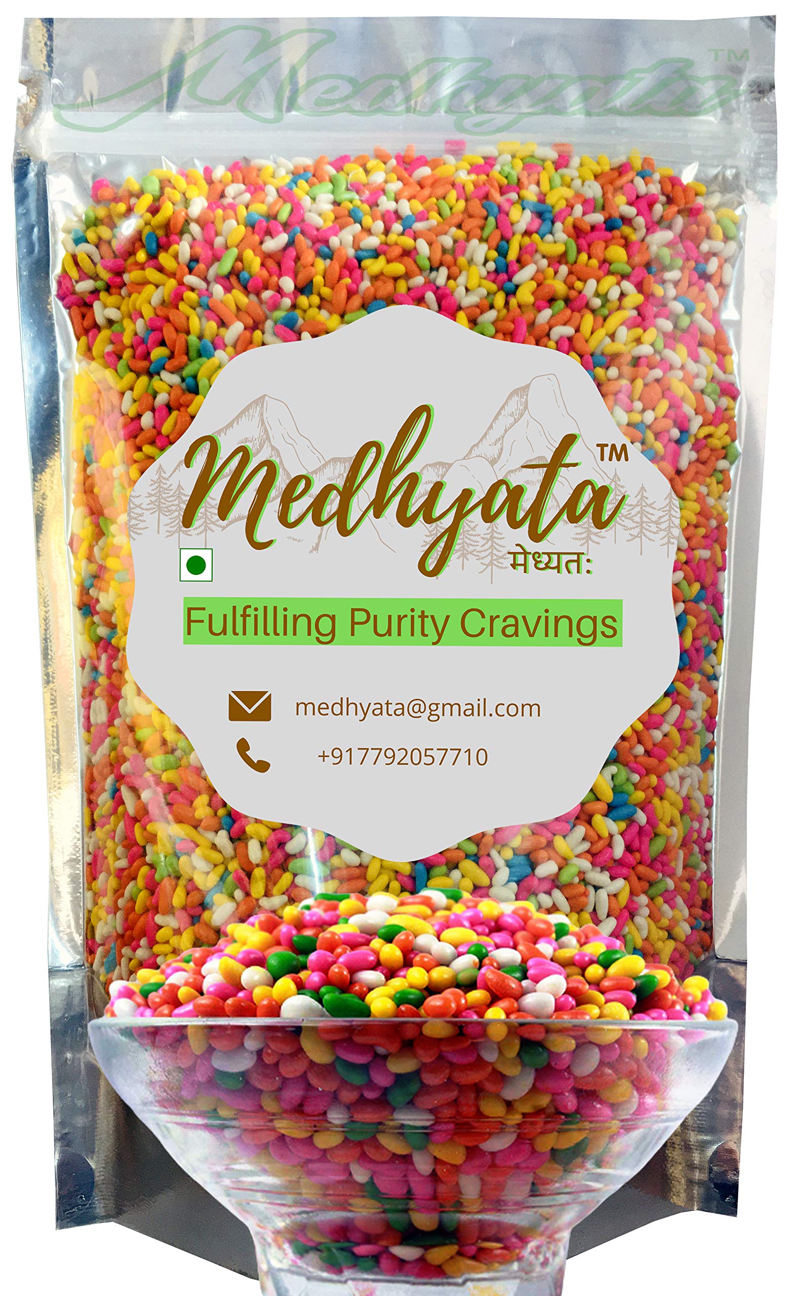 Medhyata Colourful Sugar Coated SAUNF | Colourful Fennel Seed (MUKHWAS) (900) (B08S6ZLB5H) Amazon Price History, Amazon Price Tracker