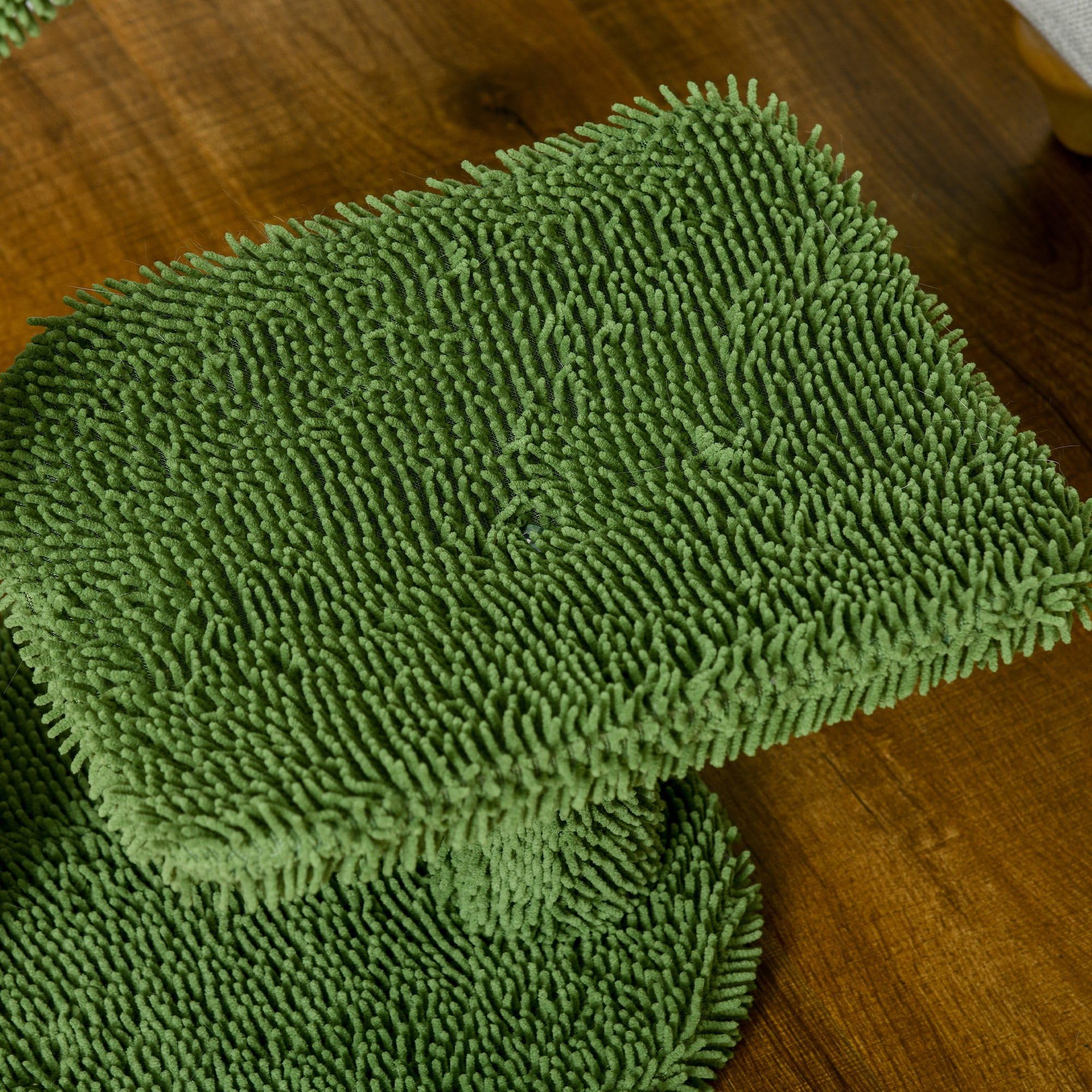 PawHut Albero per Gatti a forma di Cactus con Tiragraffi, Pallina da Gioco e Piattaforma, Torre per Gatti in Truciolato e Ciniglia, 35x31x55.5 cm, Verde e Bianco