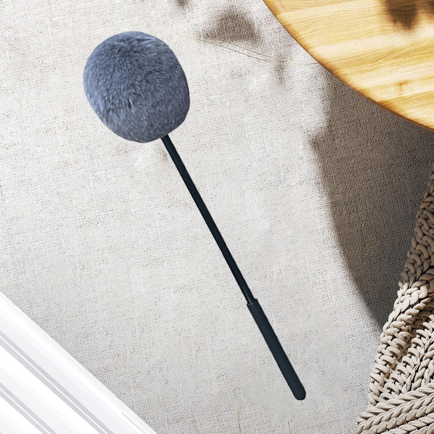 LOL-FUN 摩擦ゴングマレット ソフトな低音奏者用楽器 瞑想演奏 アコースティックパーカッション ゴムヘッド 共鳴マレット, グ