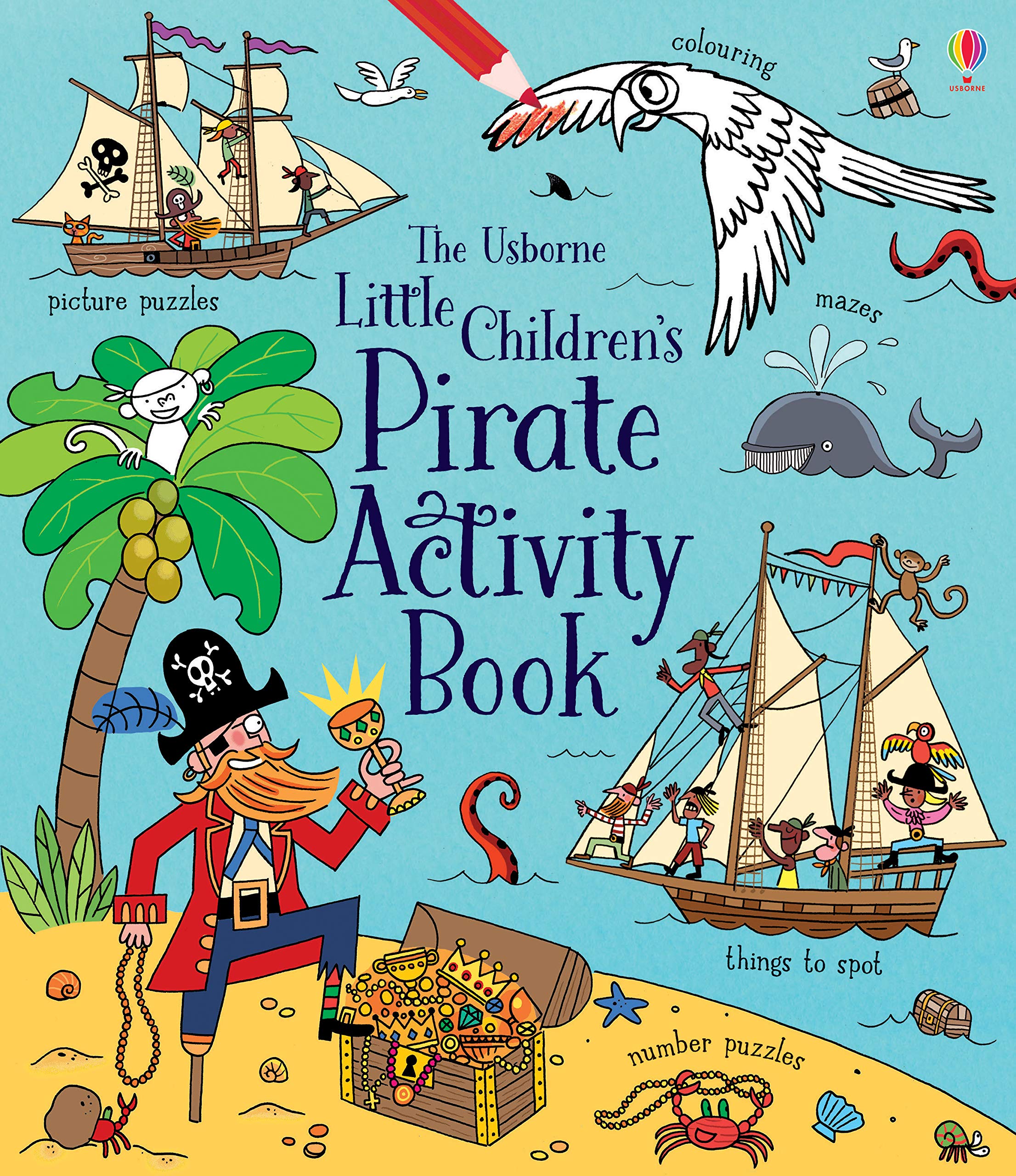 Little Children's Pirate Activity Book (Little Children's Activity Books)