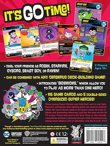 Miniatura 3 de Cryptozoic Entertainment Teen Titans Go DBG Juego de mesa