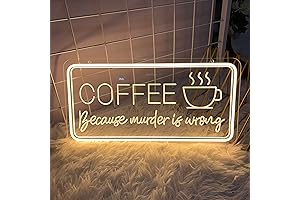 Wall Decor Coffee Neon Sign: Illuminated Ambiance for Coffee Enthusiasts