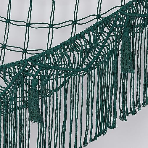 Miniatura 4 de Basumee Hamaca de animales de peluche, esquina con borlas, organizador de almacenamiento de juguetes, red colgante para almacenamiento de animales