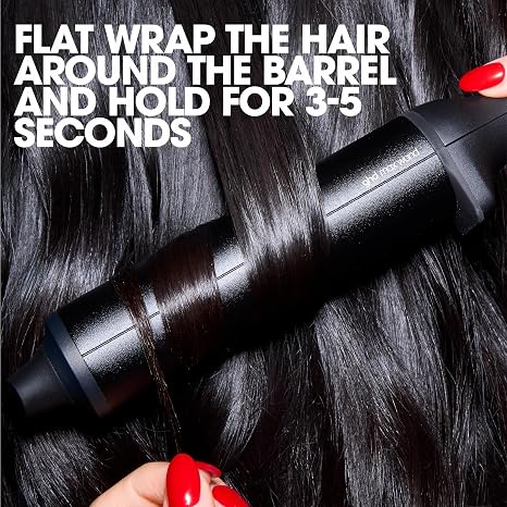 ghd Chronos Curve Max Wand 38mm Hair Curler - for Loose Waves that Last All Day, Fast, Easy, Frizz-Free Curls, No Extreme Heat Damage - Ideal for Long Hair (UK Plug)