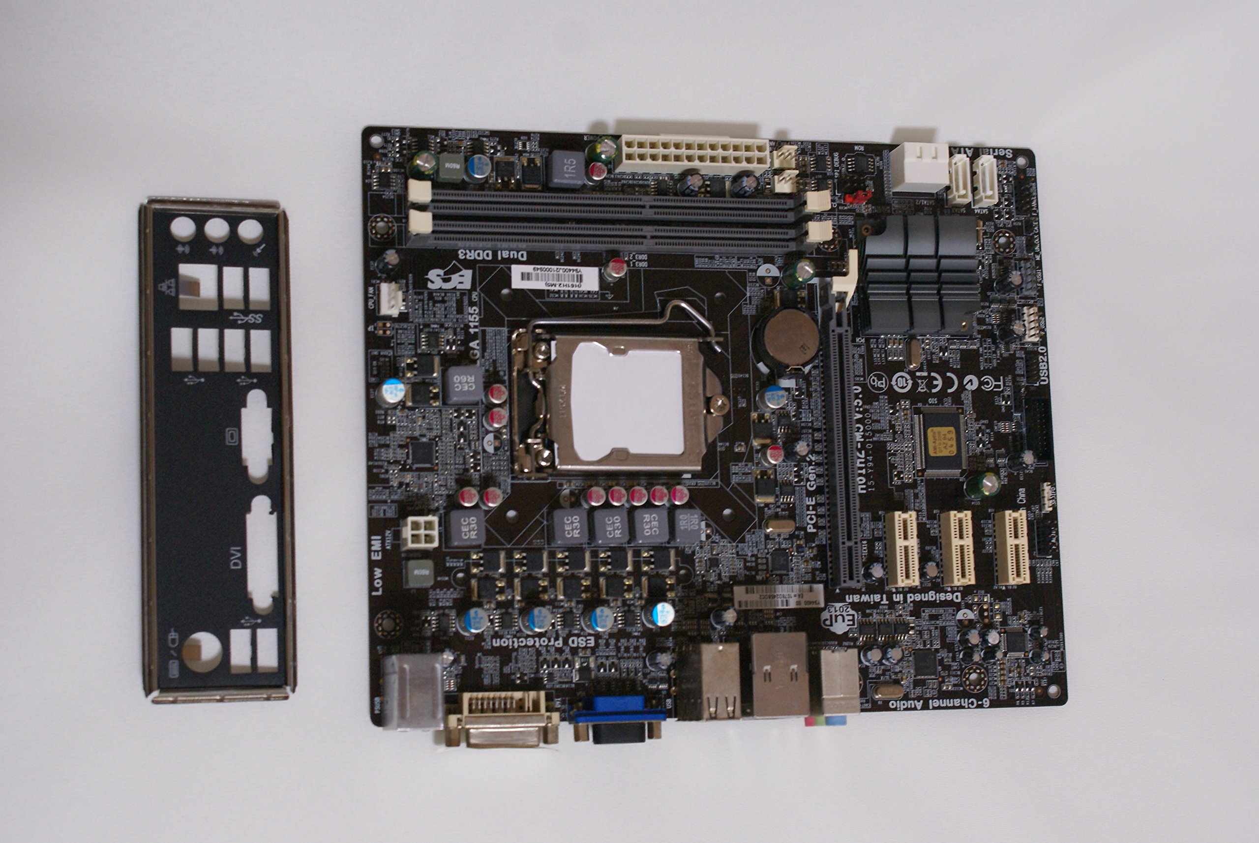 Amazon | ECS USB3.0搭載H61チップセットMicroATXマザーボード ECS