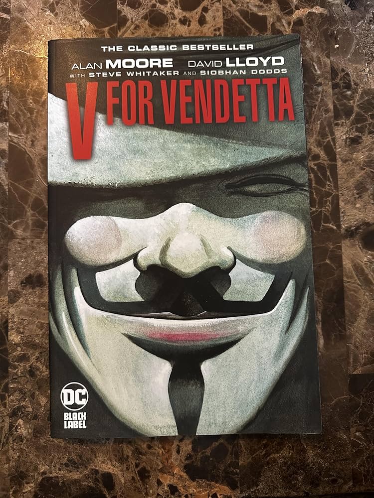 Vフォー・ヴェンデッタ V for Vendetta : Moore, Alan, Lloyd, David: Amazon.pl: Książki