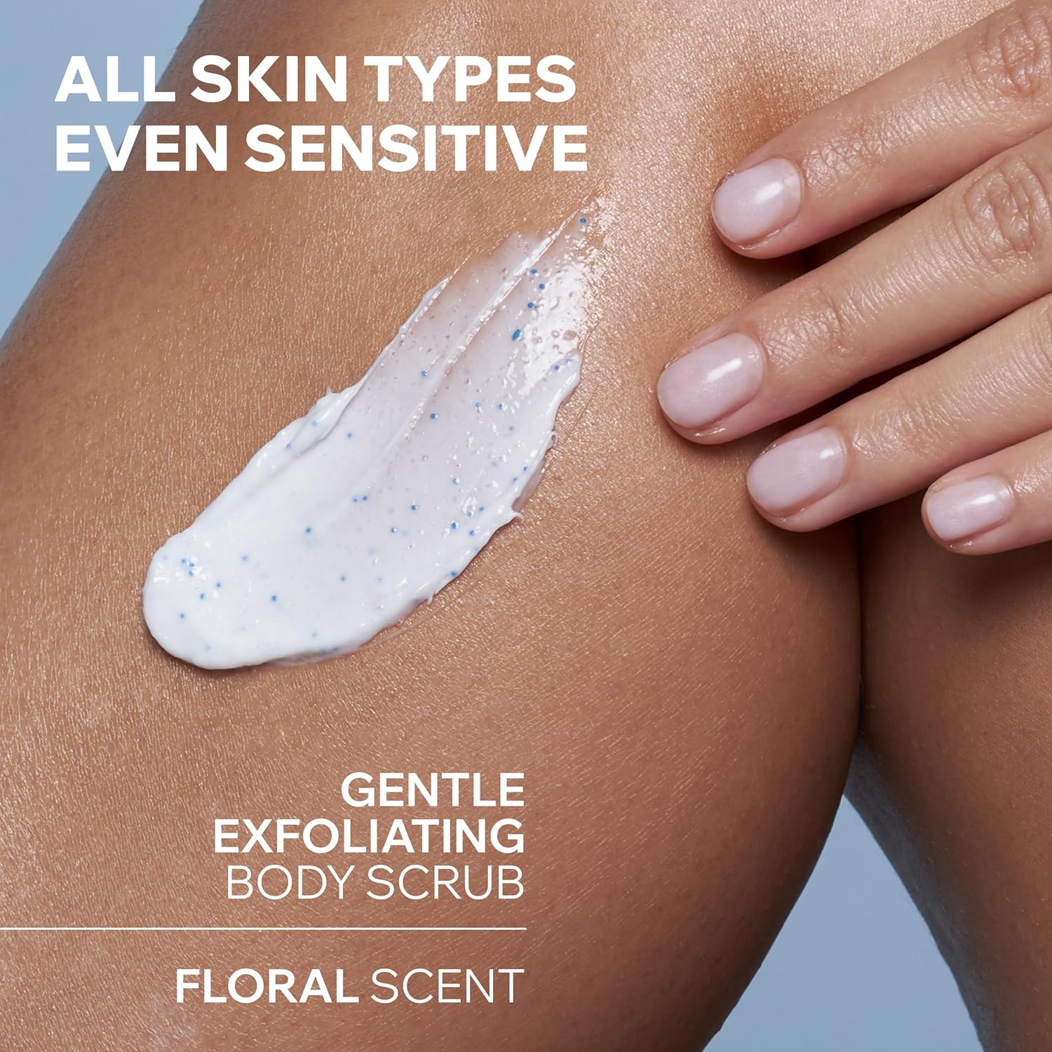 Uriage Body Scrub & Exfoliator With Silica Beads, 3-In-1, Exfoliates, Softens & Smoothes, Gently Removes Dead Cells, Suitable For All Skin Types, Even Sensitve, Cocooning Creamy Texture, Floral Scent - Image 3