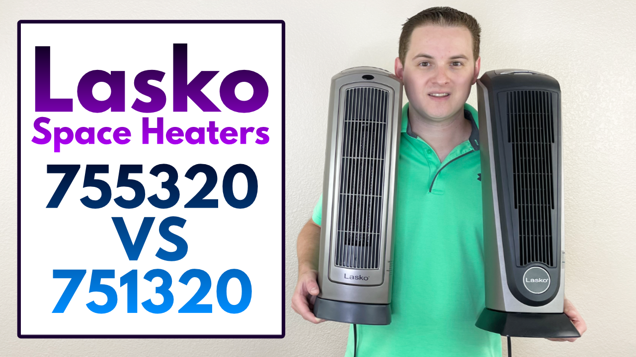 Watch Lasko Space Heater Comparison! ﹙Model 755320 vs 751320﹚ on
