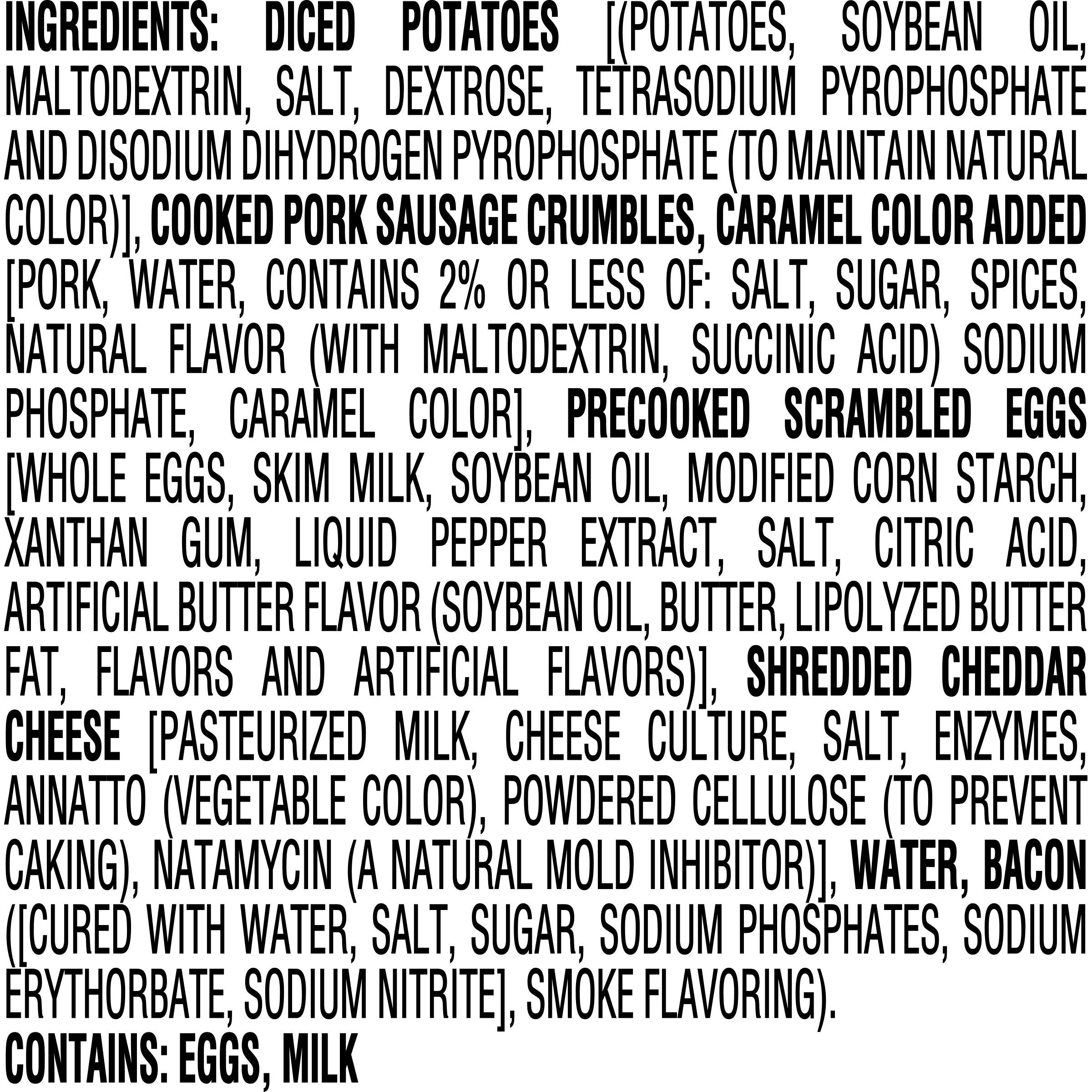 Jimmy Dean Meat Lovers Breakfast Bowl 7 oz — view 11