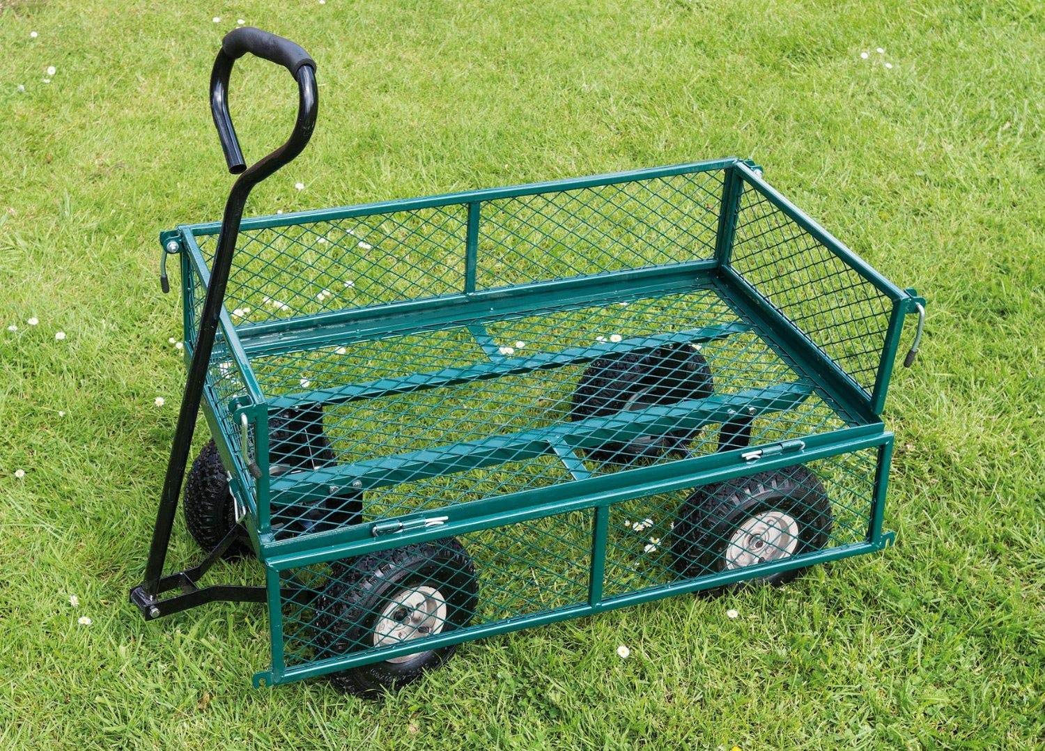 Varan Motors tc1840 a-2 TC-01 Chariot de jardin avec bâche Chariot de jardin 200 kilos