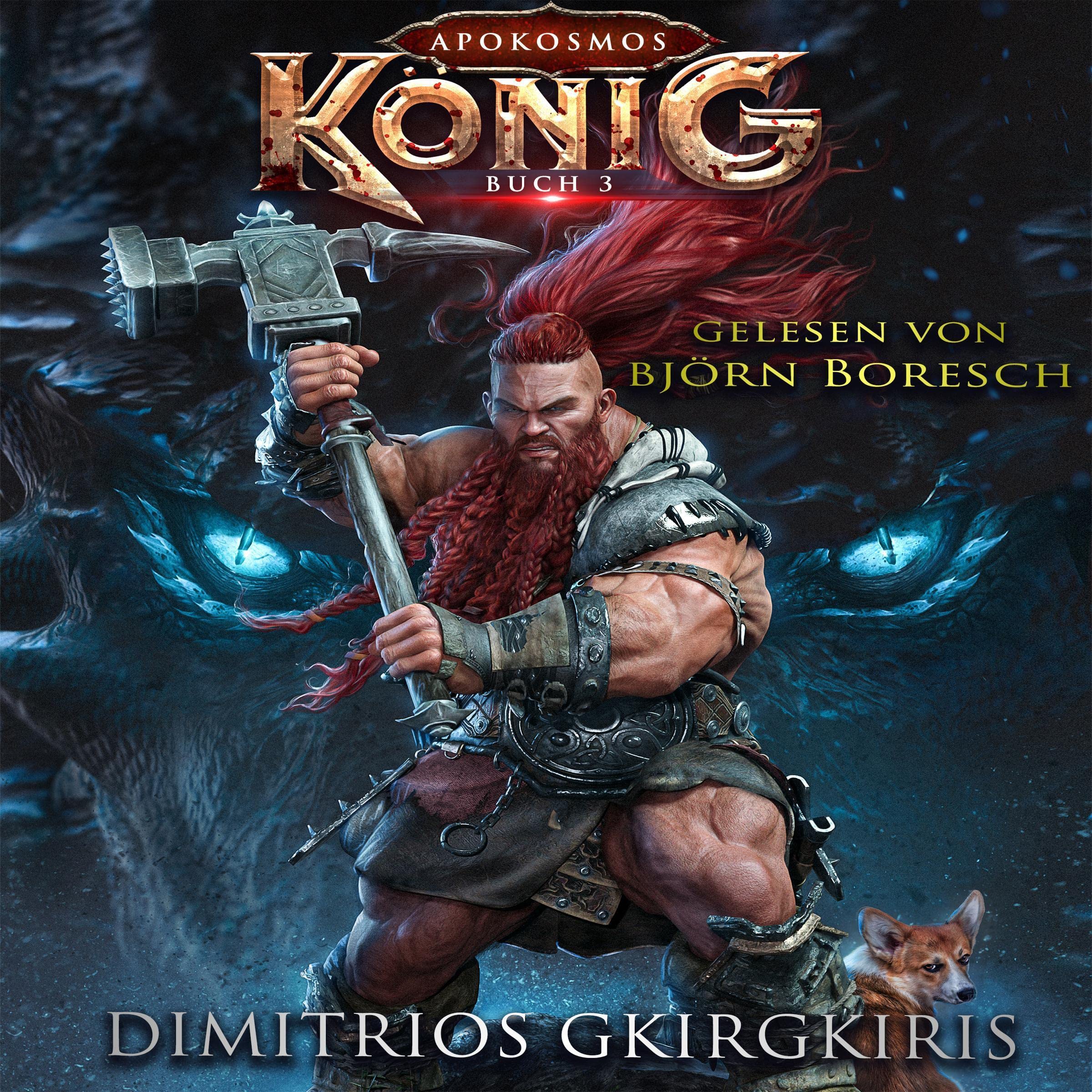 Cover art for König: Ein epischer Litrpg-Progression-Fantasy-Roman (Apokosmos 3) [King: An Epic Litrpg Progression Fantasy Novel (Apokosmos 3)]