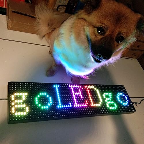 Miniatura 9 de GoLEDgo - Señal LED programable de desplazamiento ultra brillante de 65 x 253 pulgadas pantalla LED a prueba de rayos UV para exteriores carcasa de