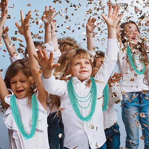 Vista 25 de 144 collares del día de San Patricio, accesorios de cuentas del día de San Patricio a granel, collares de cuentas del día de San Patricio irlandés