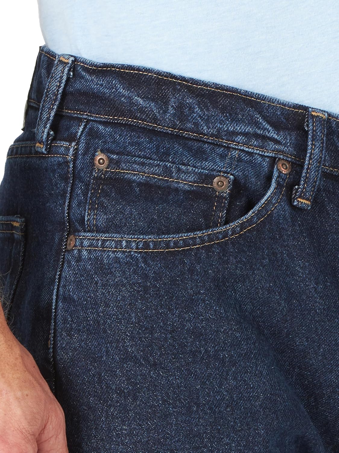 Wrangler Authentics Men's Classic Relaxed Fit Five Pocket Jean Short - Image 4