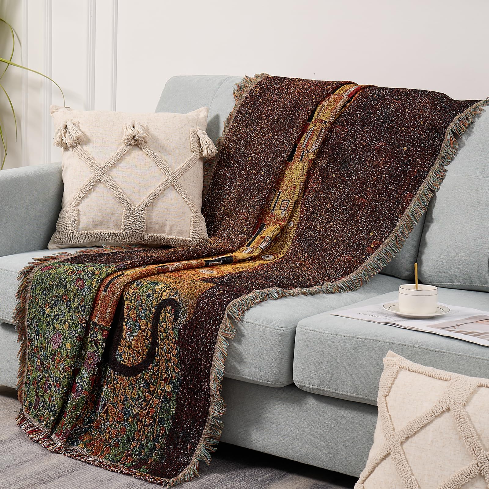 Couverture 100% coton Louis Donné anti-bouloche, finie la transpiration sous un plaid épais