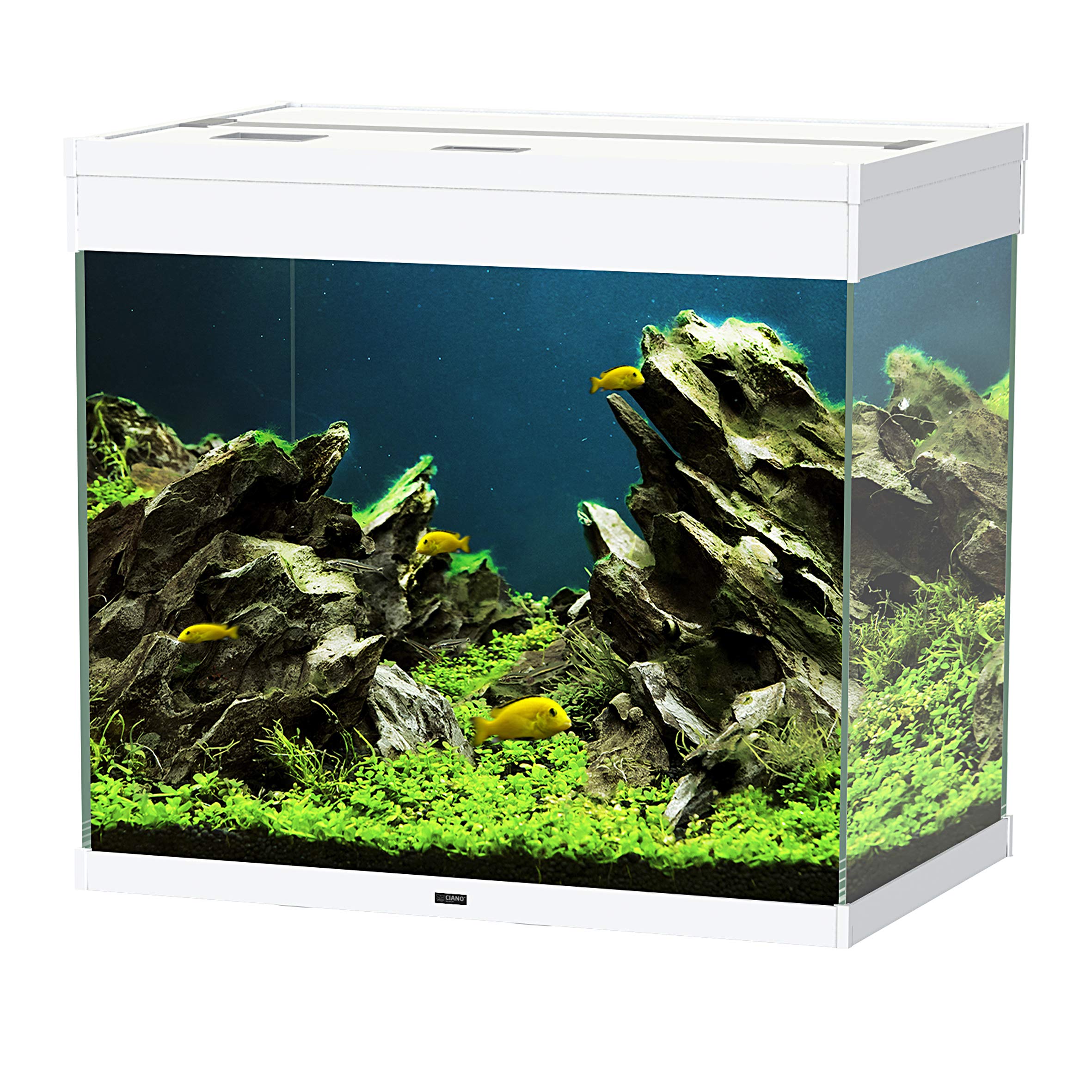 CIANO Aquarium Emotions Pro Zubehör Deckel für Aquaristik 60 Weiß