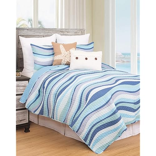 Ocean Blue Bedding Queen Amazon Com