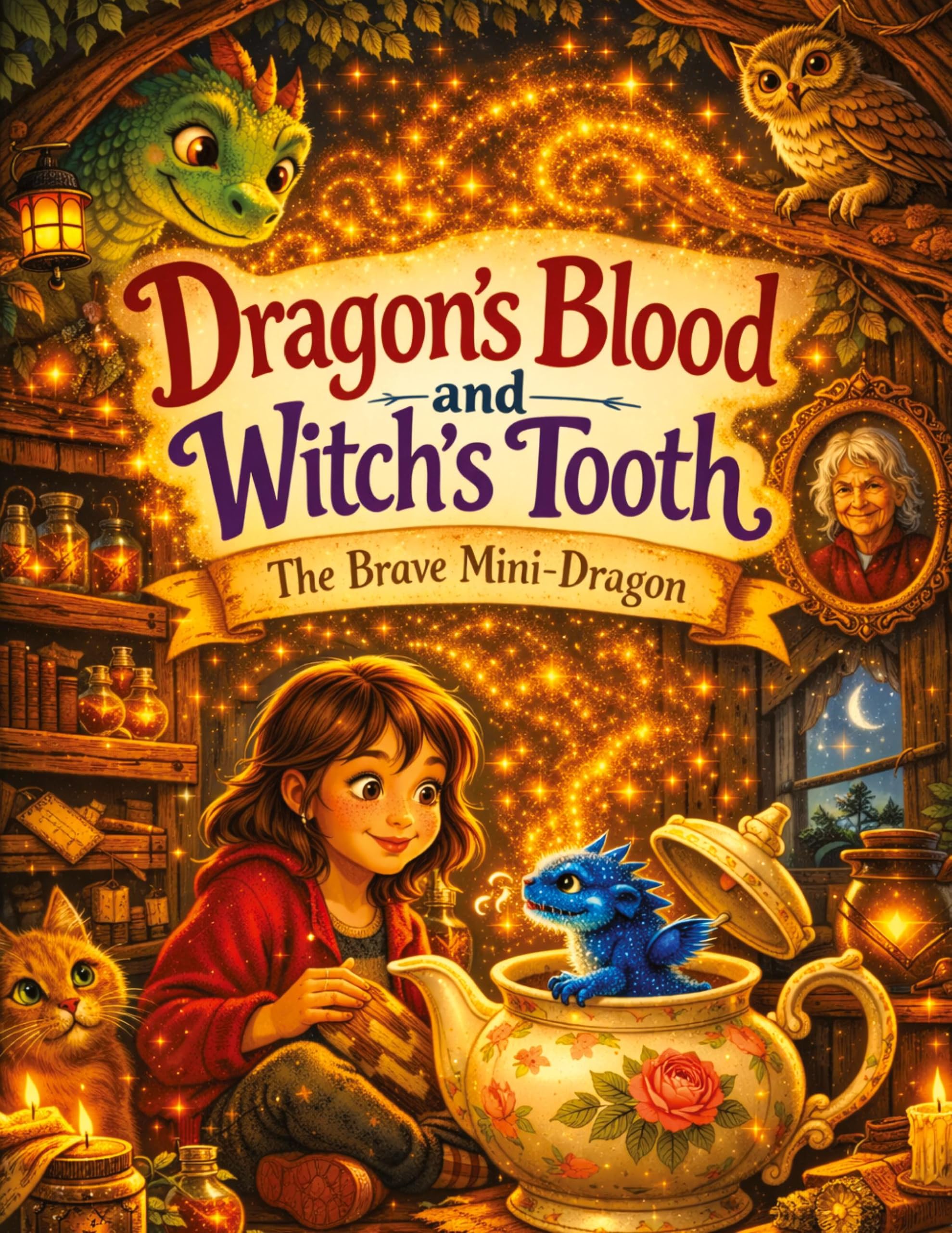 Dragon's Blood and Witch's Tooth: The Brave Mini-Dragon - A magical adventure for children aged 8 and up