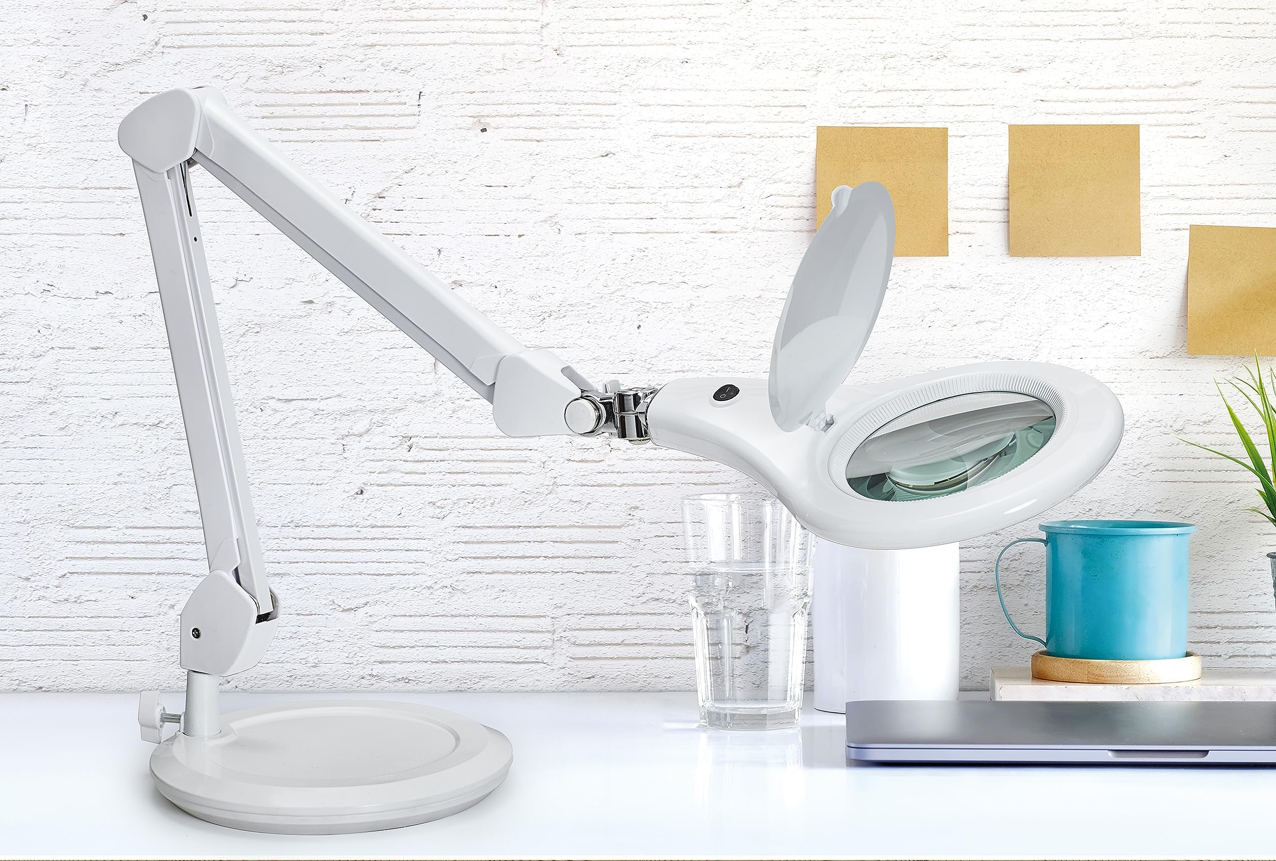 Lampada Con Lente D'Ingrandimento MAULviso LED - Luce Bianca 6500K, Ingrandimento 1.75x, Nero - Foto 3