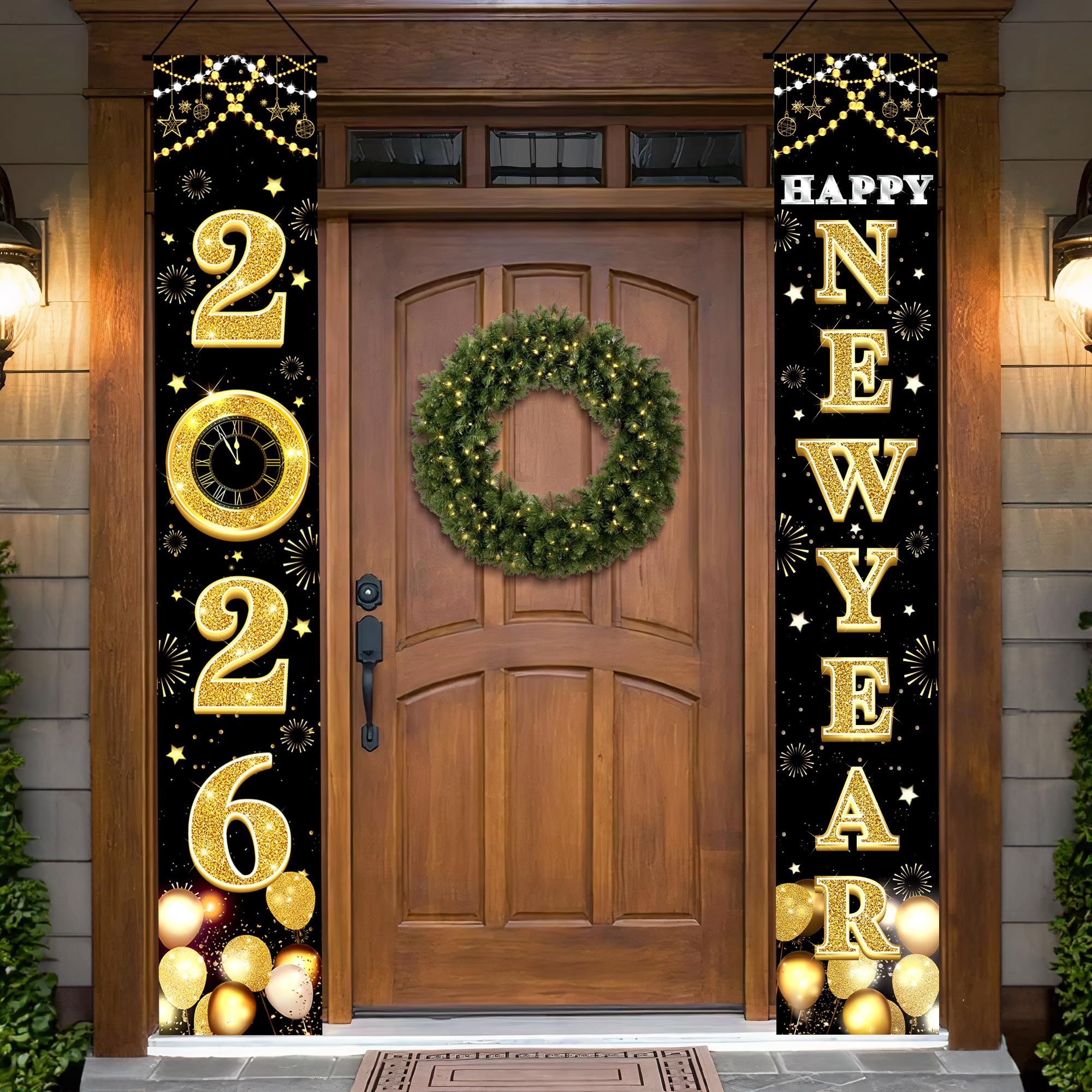 Amazon.com: KatchOn: 2026 happy new year banner