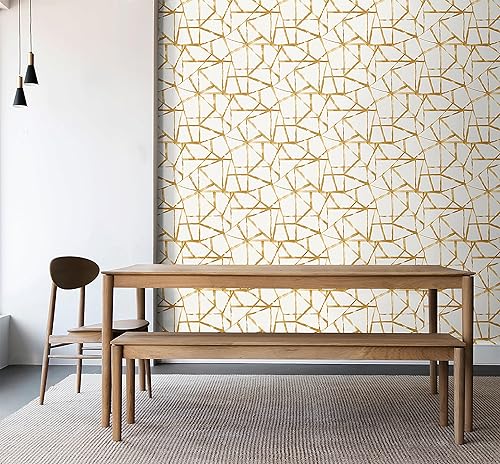 Miniatura 3 de Papel tapiz para despegar y pegar, papel tapiz novedoso para dormitorio, tocador, cocina, vinilo, cobertura de 30.75 pies cuadrados (colección de