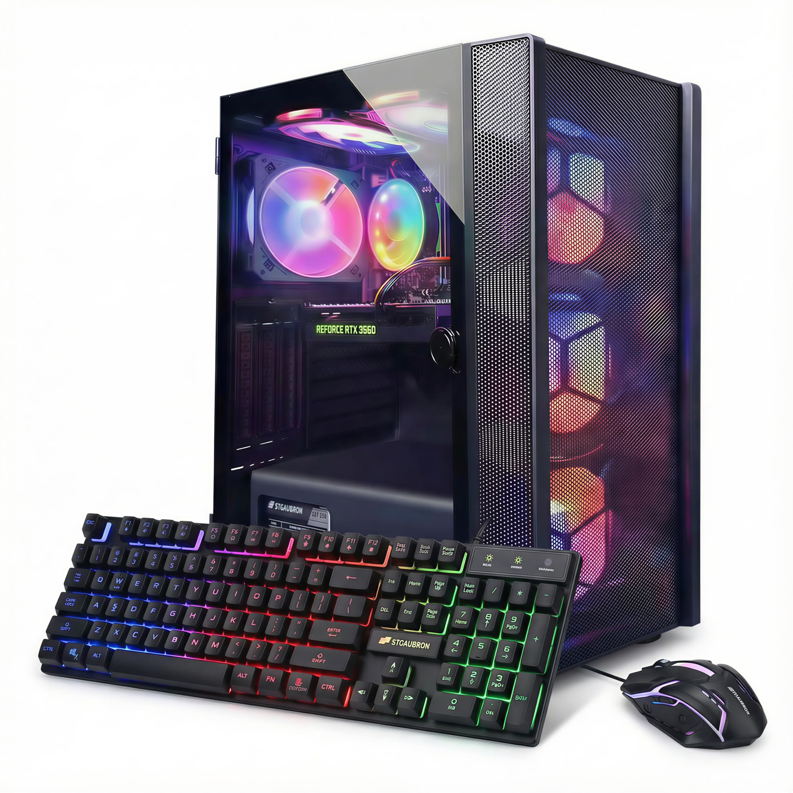 Amazon.com: STGAubron Gaming PC Computer Desktop, GeForce RTX 3060