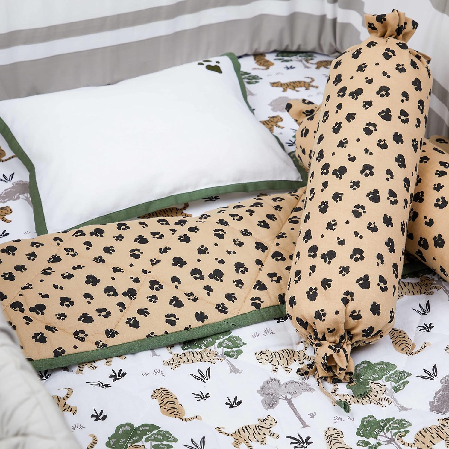 Buy Masilo Organic Cotton Baby Bedding Set Combo1X Pillow, 2X Bolster