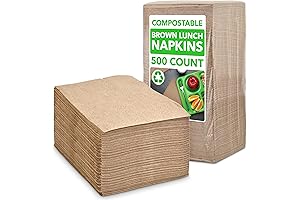 Brown Napkins Disposable, Paper Napkins for Every Occasion