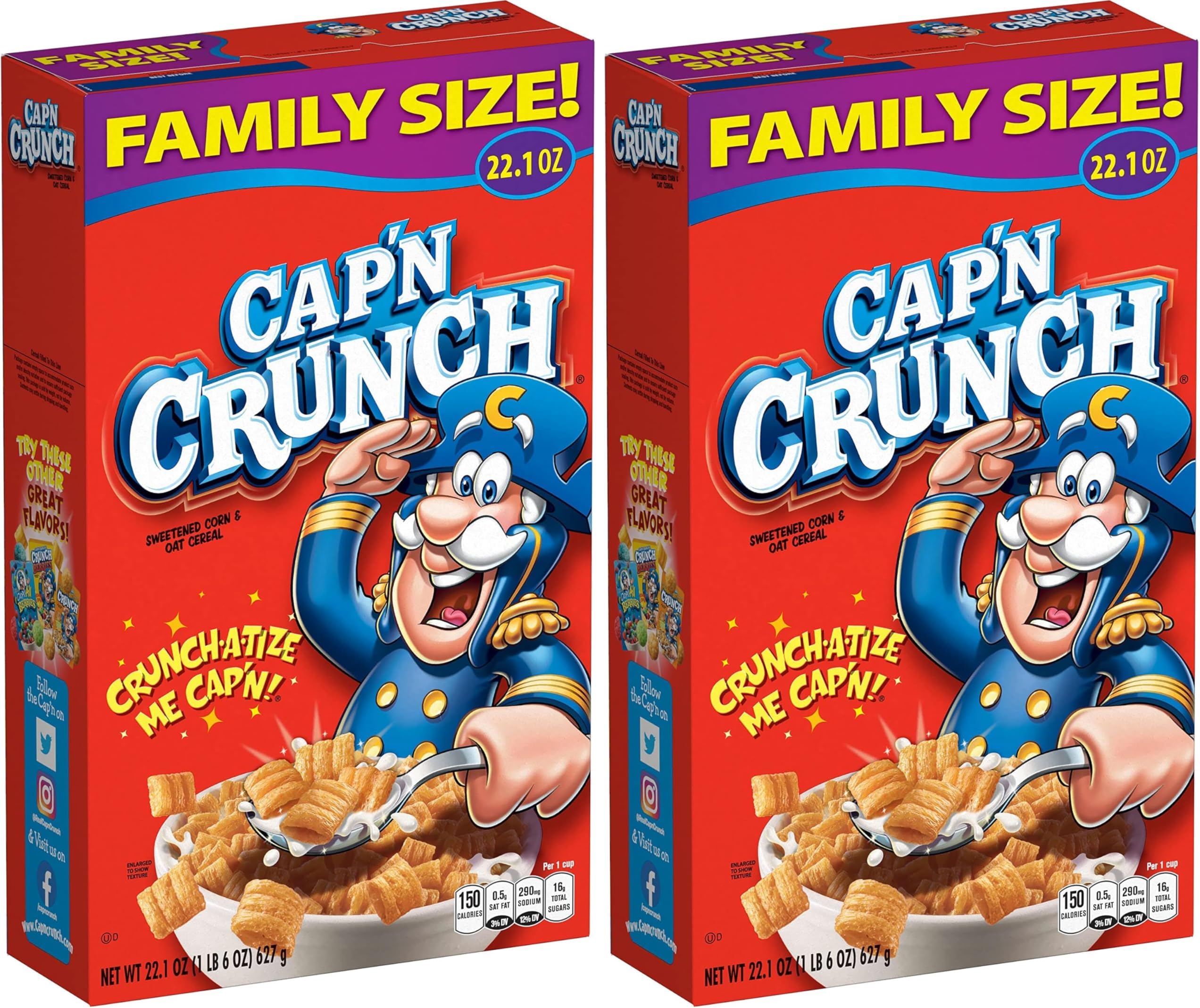 Cereal, Original, 22.1oz Box (Pack of 2)