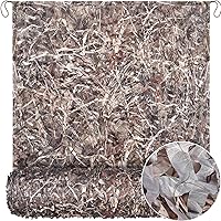 Vista 17 de Red de Camuflaje Red de Camuflaje 20x20 10x20 10x10 Rollo a Granel Lona de Camuflaje de Arpillera Red de Sombra para Puesto de Caza Cumpleaños