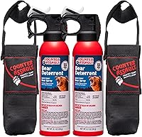 Vista 11 de Counter Assault Bear Spray – Osos, leones de montaña, coyotes – Largo alcance de 32 pies – Equipo de seguridad en spray de pimienta para senderismo