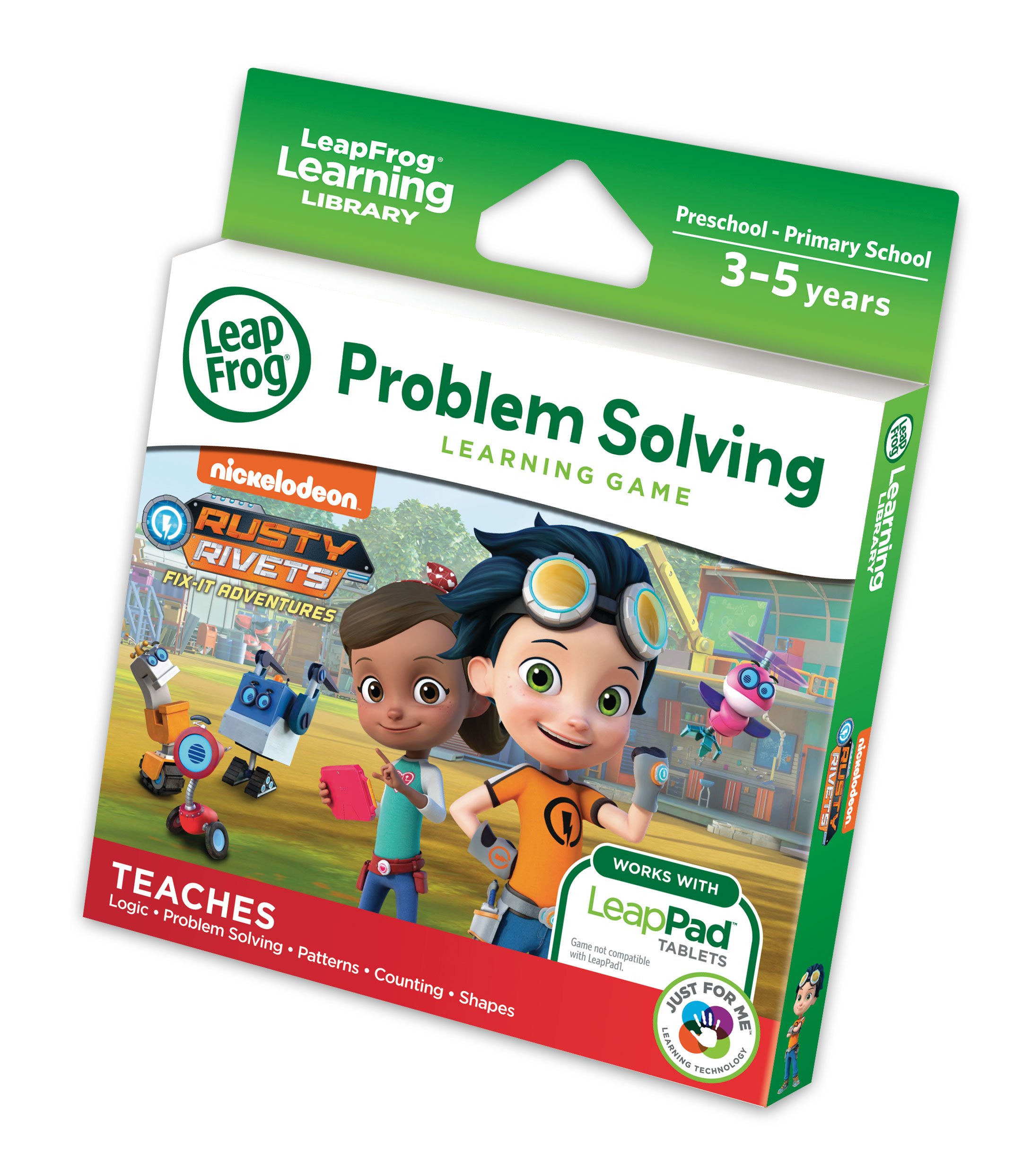 LeapFrog 490803 LeapPad Rusty Rivets Cartridge Lernspielzeug, Mehrfarbig, Einheitsgröße