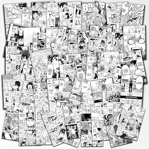 Miniatura 6 de Decoración de habitación de anime, decoración de anime, carteles de anime, kit de collage de pared, póster estético de panel manga para habitación,